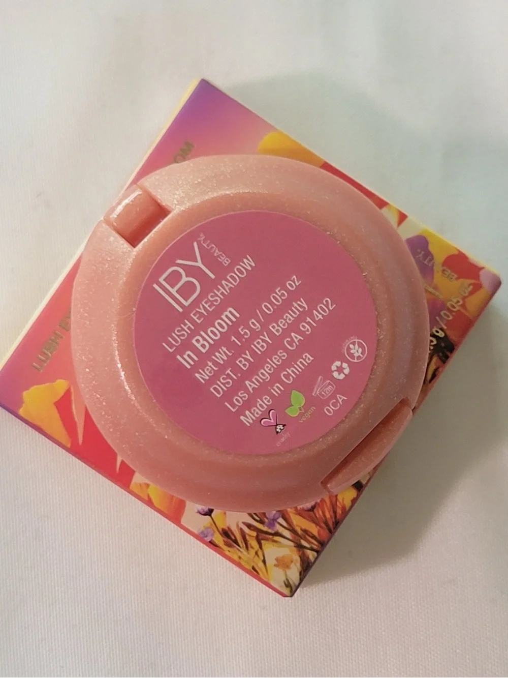 4/25 bundle item. IBY Superbloom Eyeshadow in Bloom